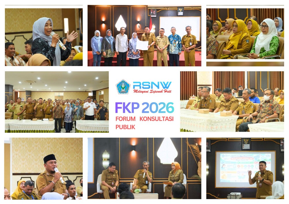 Dengarkan Aspirasi Masyarakat, RSNW Gelar Forum Konsultasi Publik 2026