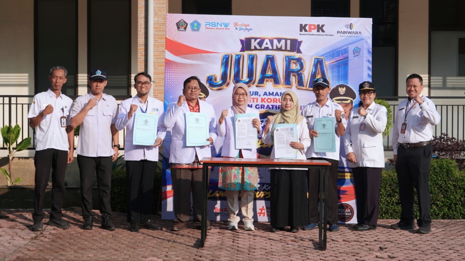 RSUD Ngudi Waluyo Wlingi Luncurkan JUARA, Tegaskan Komitmen Anti Korupsi dan Gratifikasi